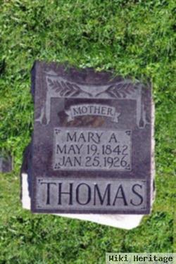 Mary A Smith Thomas