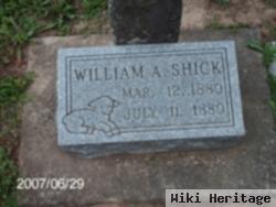 William A Shick