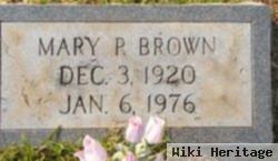 Mary Place Brown