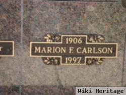 Marion F. Carlson