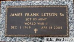 James Frank Letson, Sr