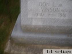 Don L. Vinson, Jr