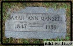 Sarah Ann Dukes Fullard Mansell