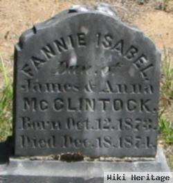 Fannie Isabel Mcclintock