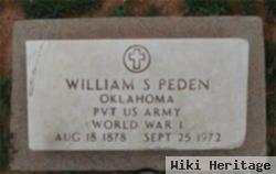 William S Peden