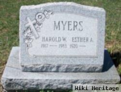 Esther A Myers