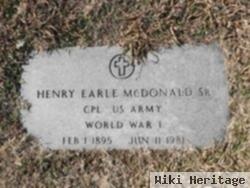 Henry Earle Mcdonald