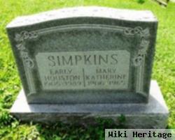 Early Houston Simpkins