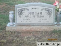 Opal Peterson Durham