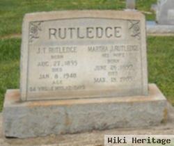 Martha Jane Adams Rutledge