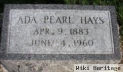 Ada Pearl Hays