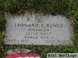 Leonard B Runge