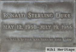 Ronald Sterling Duke