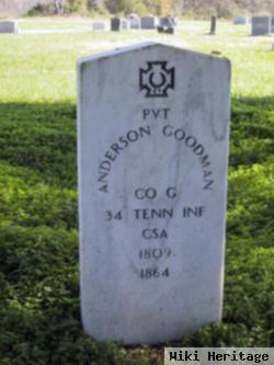 Pvt Anderson S. Goodman