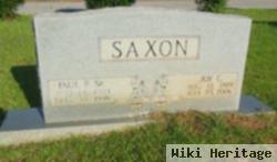 Paul Ray Saxon, Sr