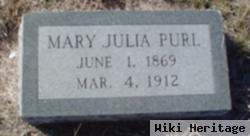 Mary Julia "mollie" Smith Purl