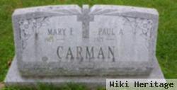 Mary F Carman