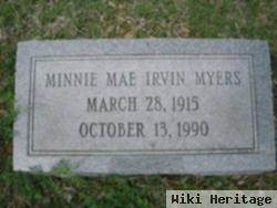 Minnie Mae Irvin Myers