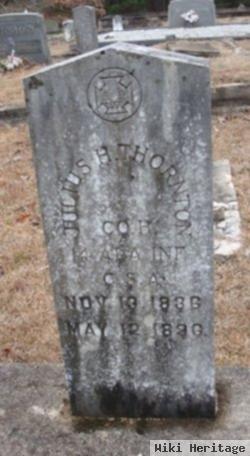 Pvt Julius H. Thornton