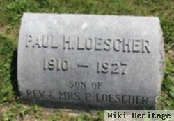 Paul H Loescher