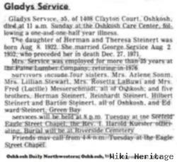 Gladys Rose Steinert Service