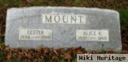 Lester Mount, Sr