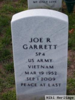 Spec Joe R Garrett