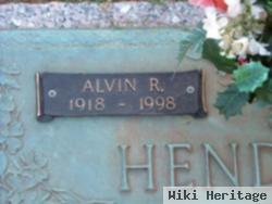 Alvin R Henderson