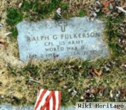 Ralph G Fulkerson