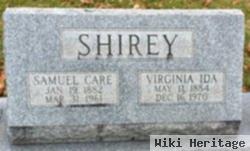 Virginia "ida" Yerger Shirey