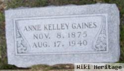 Annie Kelley Gaines