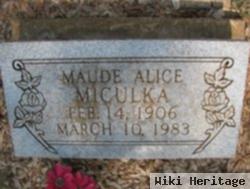 Maude Alice Pickett Miculka