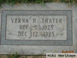 Verna Helen Thater