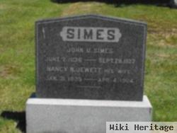 Nancy R Jewett Simes