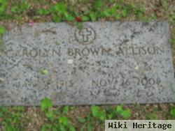 Carolyn Nina Brown Allison