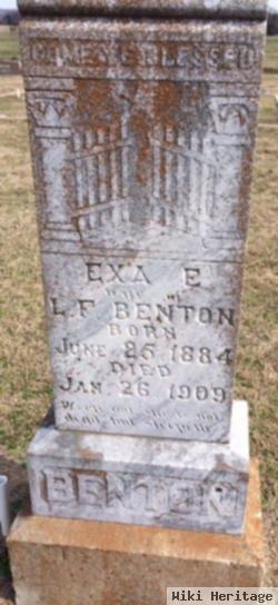 Exa E Ward Benton