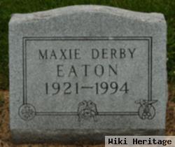 Maxie Derby Eaton