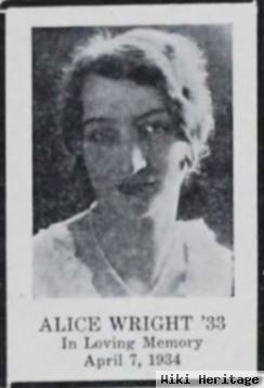 Alice Gaines Wright