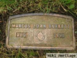 Marcus John Burkett