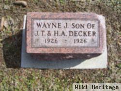 Wayne Josiah Decker