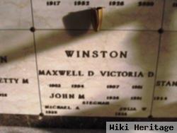 John M Winston
