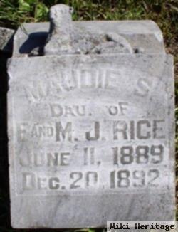 Maudie Rice