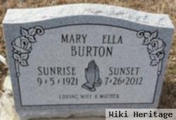 Mary Ella Burton
