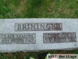 Elizabeth M "lizzie" Henry Brininger