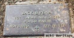 Jack L Pena, Sr