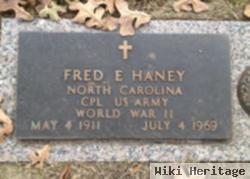 Fred E Haney