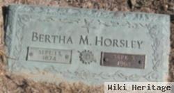 Bertha M. Horsley