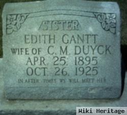 Edith Gantt Duyck