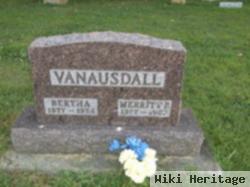 Bertha Vanausdall