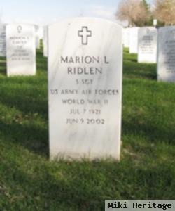 Marion Lee Ridlen